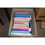 ONE BOX OF MIXED BOOKS