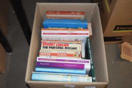 ONE BOX OF MIXED BOOKS