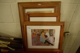 MIXED LOT OF FRAMED PICTURES