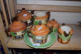 QUANTITY OF BESWICK COTTAGE FORMED TEA WARES