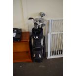 CALLAWAY GOLF BAG CONTAINING SYNCHRON FAIRWAY SERIES CLUBS AND OTHERS