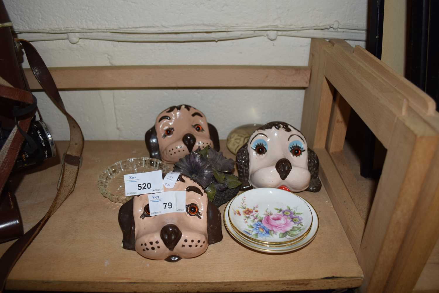 DOG ORNAMENTS AND OTHER CERAMICS