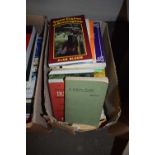 ONE BOX OF MIXED BOOKS