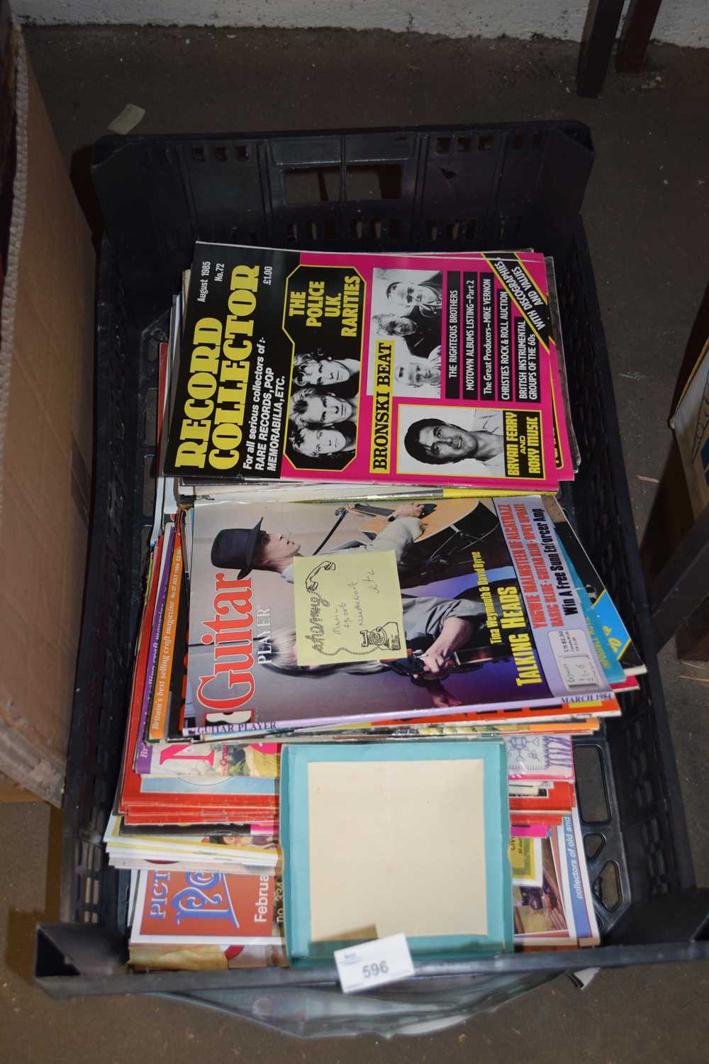 ONE BOX OF MIXED MAGAZINES