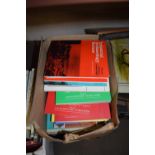 ONE BOX OF MIXED BOOKS TO INCLUDE INDUSTRIAL ARCHAEOLOGY MAGAZINES