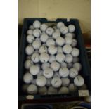 BOX OF MIXED GOLF BALLS