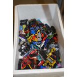 BOX OF MIXED TOY CARS