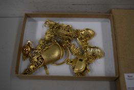 AMERICAN JEWELLERY CHAIN, UNUSUAL NOAHS ARK BRACELETS, KEY RING AND OTHER ITEMS (BASE METAL)