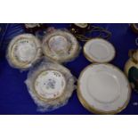 QUANTITY OF ROYAL WORCESTER 'SANDRINGHAM' PATTERN TABLE WARES TOGETHER WITH A QUANTITY OF ROYAL