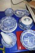 QUANTITY OF SPODE ITALIAN TABLE WARES PLUS OTHER ITEMS