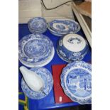 QUANTITY OF SPODE ITALIAN TABLE WARES PLUS OTHER ITEMS