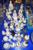 COLLECTION OF PORCELAIN AND CERAMIC BELLS TO INCLUDE COPENHAGEN CATHEDRAL EDITIONS