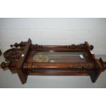 LATE 19TH/EARLY 20TH CENTURY STRIKING VIENNA WALL CLOCK BY THE HAMBURG AMERICAN CLOCK COMPANY,