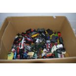 LARGE BOX OF TOY CARS