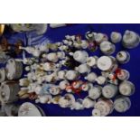 LARGE COLLECTION OF VARIOUS DECORATED CERAMIC BELLS