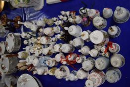 LARGE COLLECTION OF VARIOUS DECORATED CERAMIC BELLS