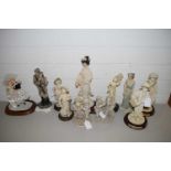 VARIOUS MODERN RESIN ORNAMENTS (11)