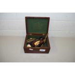 BOX OF MIXED CARVED SMOKING PIPES, TO INCLUDE MEERSCHAUM EXAMPLES