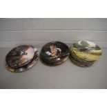 QUANTITY OF COLLECTORS PLATES TO INCLUDE WEDGWOOD 'KEEPERS OF THE NIGHT', ROYAL DOULTON 'AS ONCE