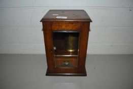 OAK GLAZED SMOKERS CABINET