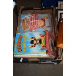 ONE BOX MIXED DANDY, DENNIS THE MENACE AND OTHER CHILDRENS BOOKS