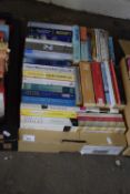 ONE BOX OF MIXED BOOKS