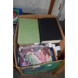 ONE BOX OF MIXED BOOKS