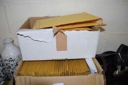 TWO BOXES OF PADDED ENVELOPES