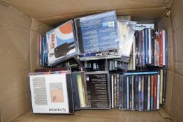 ONE BOX OF MIXED CDS
