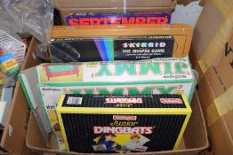 ONE BOX OF MIXED BOARD GAMES