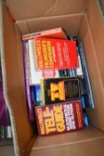 ONE BOX OF MIXED BOOKS