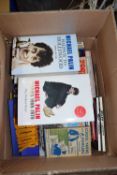 ONE BOX MIXED BOOKS TO INCLUDE MICHAEL PALIN