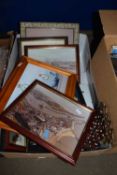 BOX OF MIXED PICTURES