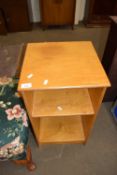 SMALL LIGHT WOOD SHELF UNIT