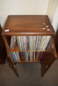 TWO DOOR CABINET CONTAINING A LARGE QUANTITY OF RECORDS