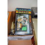 VINTAGE COMPUTING, A BINATONE GAME MK 10 WITH BOX TOGETHER WITH AN ACORN ELECTRON KEYBOARD AND AN