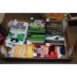 ONE BOX OF MIXED BOOKS - JOHN FRANCOME