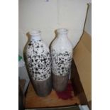 PAIR OF MODERN VASES