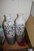 PAIR OF MODERN VASES