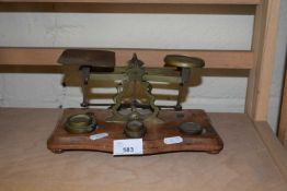 VINTAGE POSTAL SCALES AND WEIGHTS