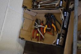 BOX OF MIXED PLIERS