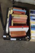 ONE BOX OF MIXED BOOKS