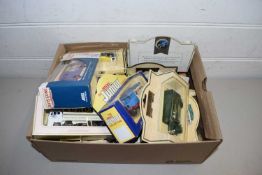 BOX OF MIXED BOXED PROMOTIONAL TOY VEHICLES TO INCLUDE LLEDO