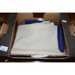 BOX OF TABLE CLOTHS