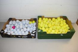 TWO BOXES GOLF BALLS