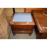 CONVERTED VICTORIAN MAHOGANY COMMODE