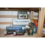 VARIOUS EDDIE STOBART TOY VEHICLES