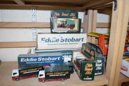 VARIOUS EDDIE STOBART TOY VEHICLES