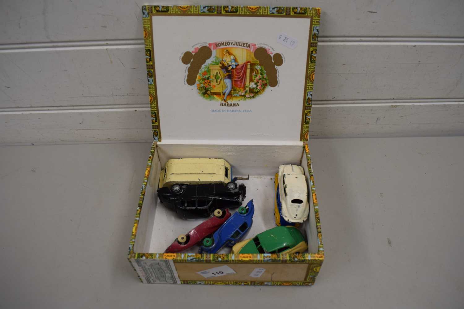 BOX OF VARIOUS DINKY TOYS AND OTHERS