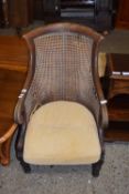 19TH CENTURY BERGERE ARMCHAIR (FOR RESTORATION)